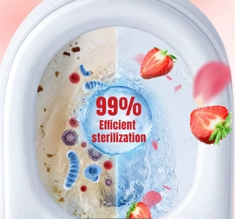 Nettoyant WC multi-fonctions en spray, nouvelle version améliorée, vente flash limitée à -50 %.