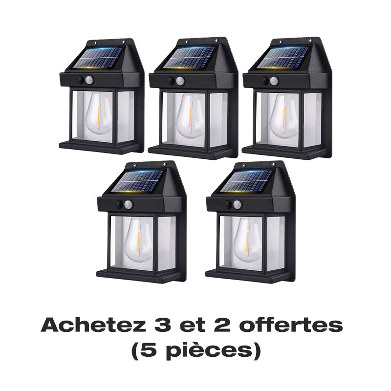 2025 Nouvelle lampe murale solaire pour l'extérieur