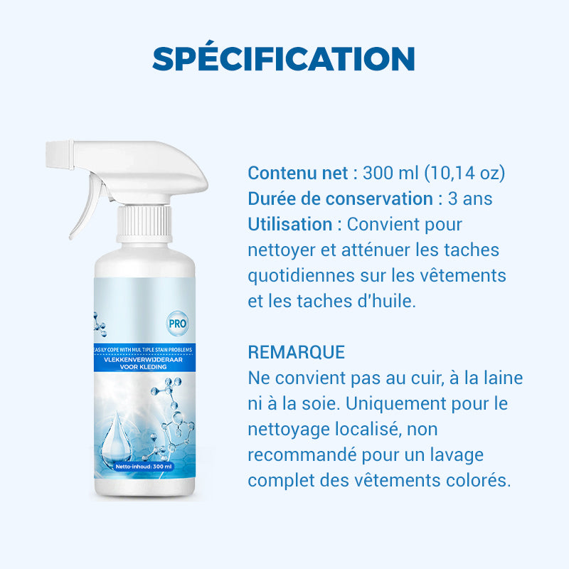 Émulsifiant détachant non ionique pour le linge