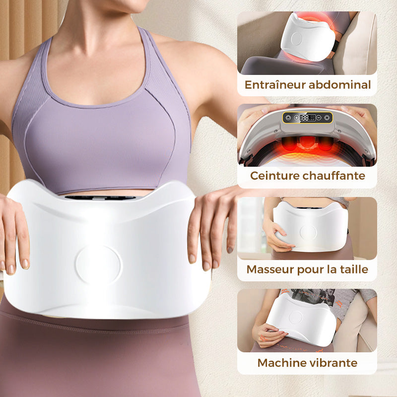 Masseur abdominal électrique sans fil pour la réduction, la combustion des graisses et la digestion - Livraison gratuite