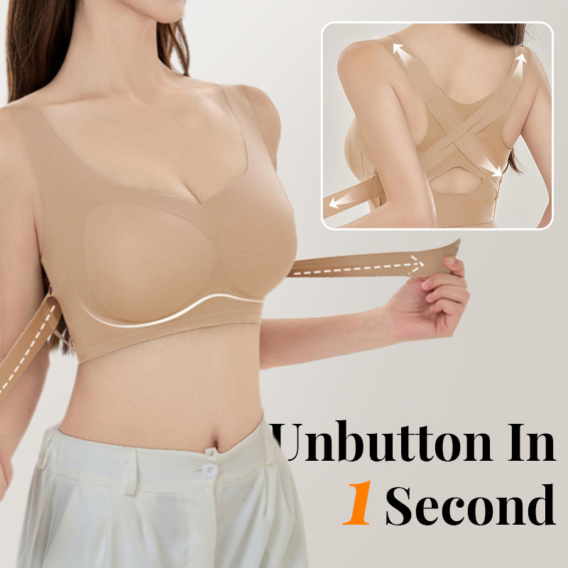 Offre spéciale limitée dans le temps : soutien-gorge confortable sans couture à fermeture frontale pour femmes