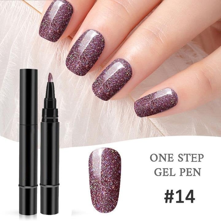 Offre à durée limitée : 1 acheté, 1 offert - 19,99 € Stylo-gel pour ongles, mini lampe UV de poche offerte