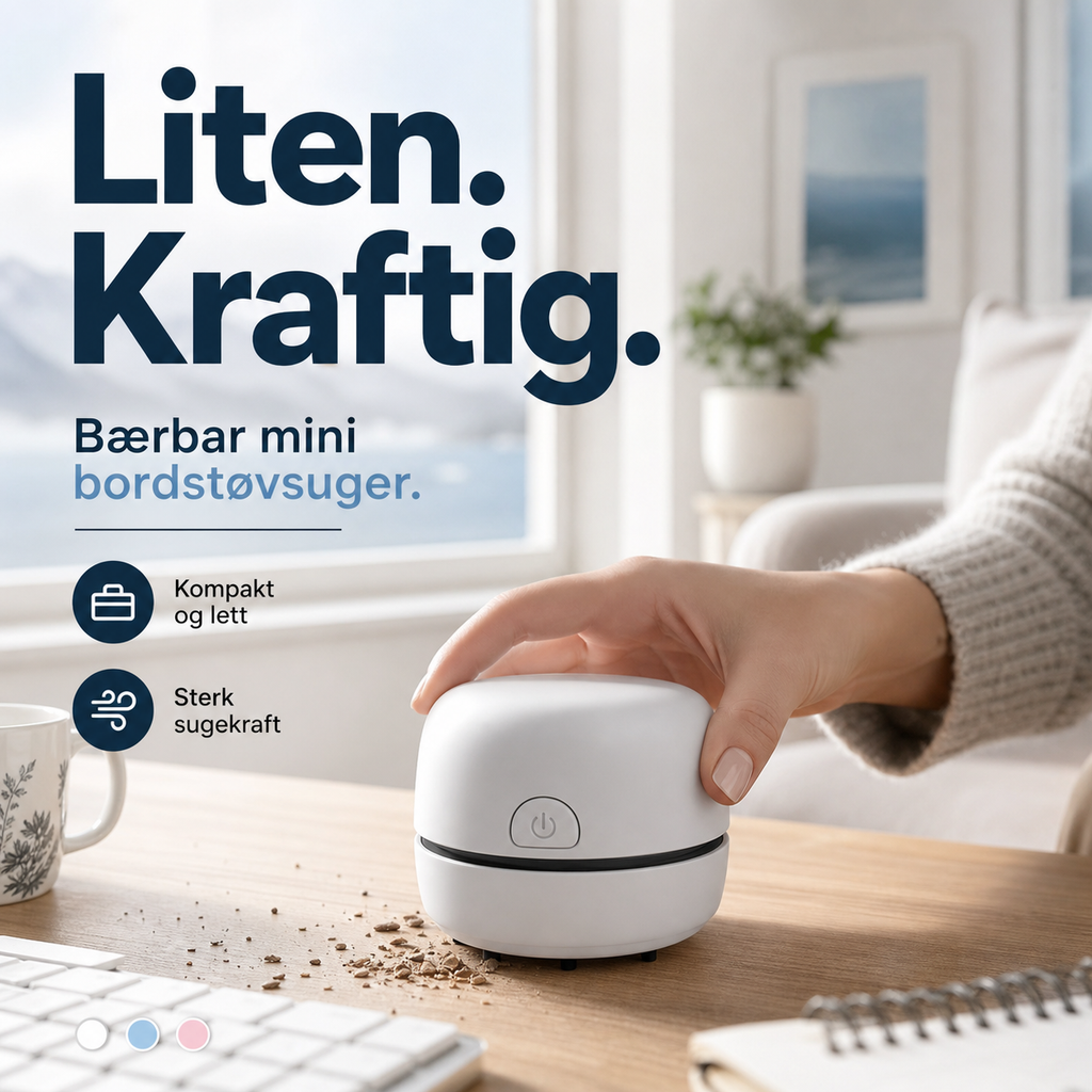 Mini aspirateur portable pour bureau