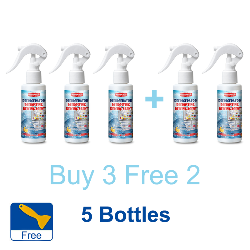 Offre spéciale : Spray dégivrant pour réfrigérateur (Grattoir gratuit inclus)