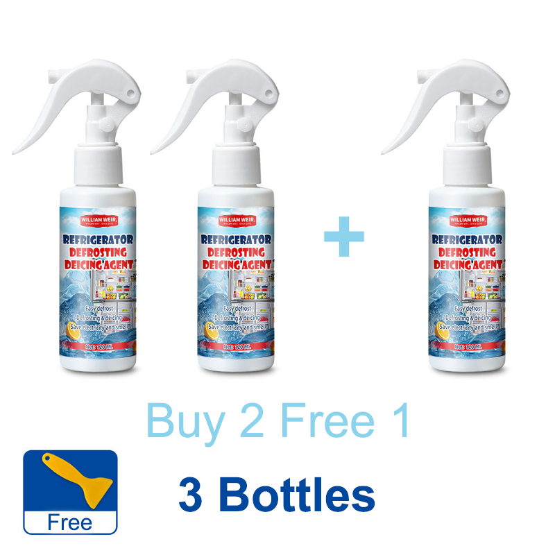 Offre spéciale : Spray dégivrant pour réfrigérateur (Grattoir gratuit inclus)
