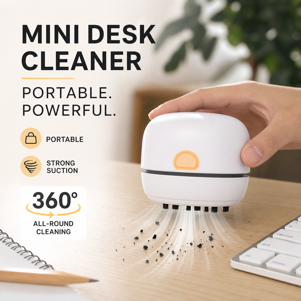 Mini aspirateur portable pour bureau