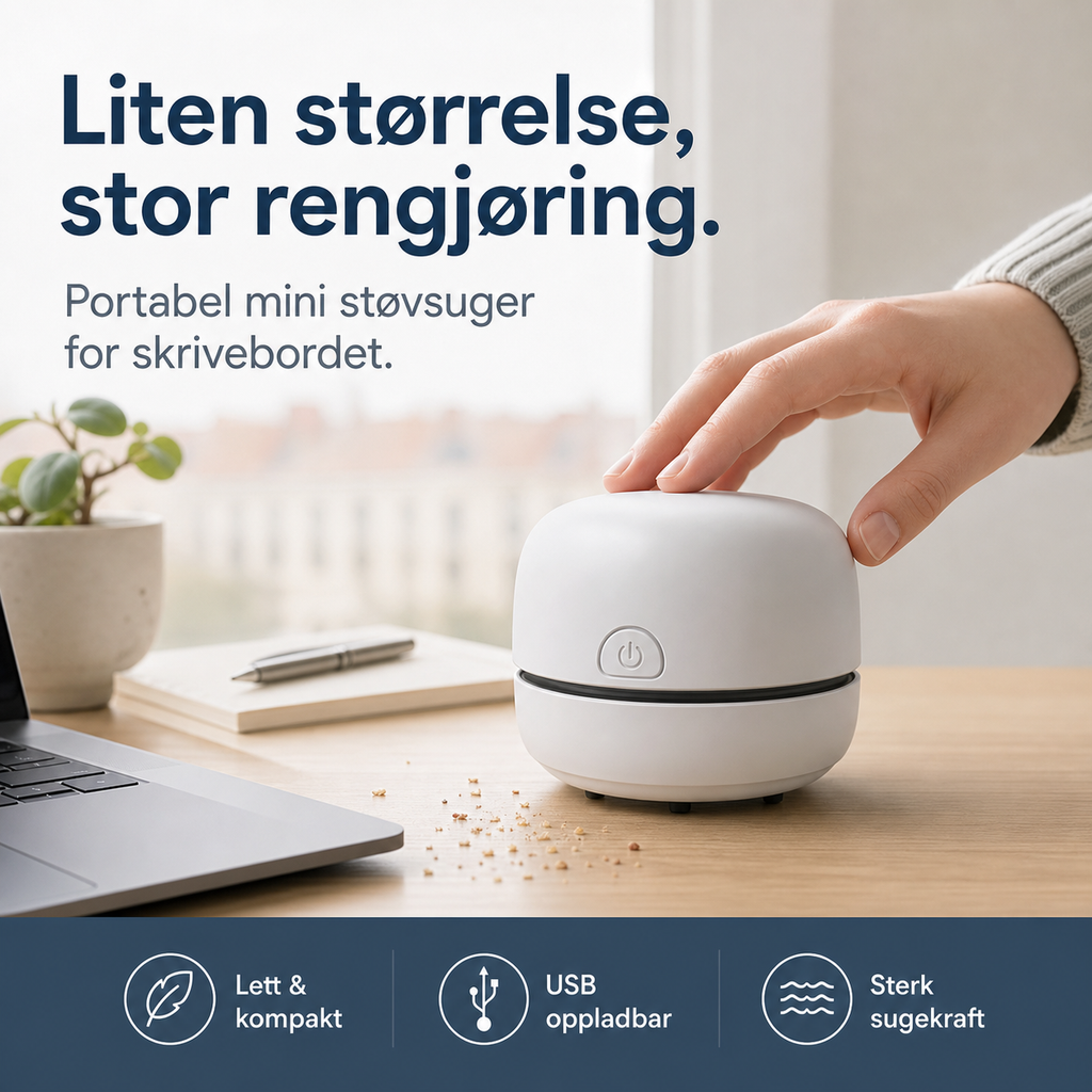 Mini aspirateur portable pour bureau