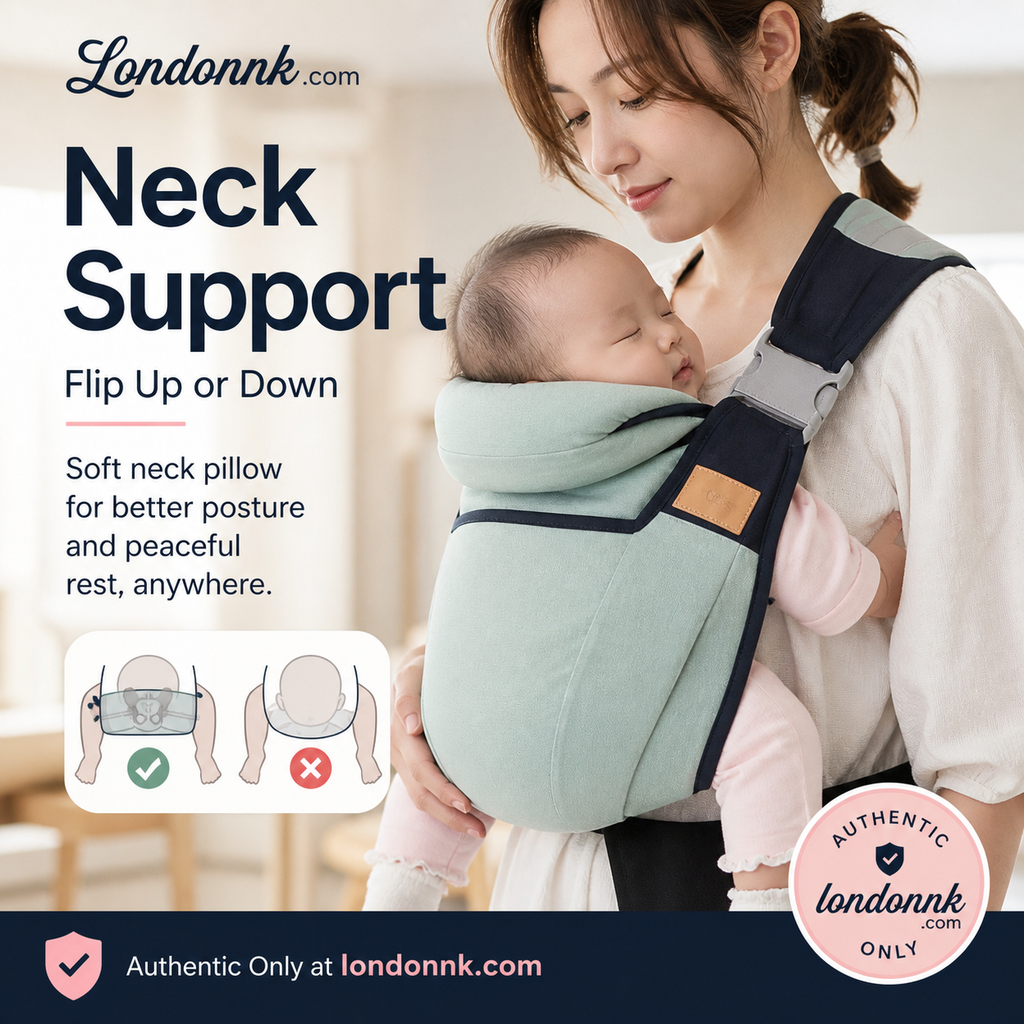 Porte-bébé respirant 4 en 1, de 0 à 36 mois, face au parent ou face au monde, ventral ou dorsal. Confort et mains libres pour les parents et le bébé.