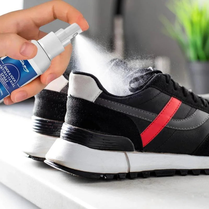 Spray désodorisant naturel antibactérien pour chaussures et chaussettes