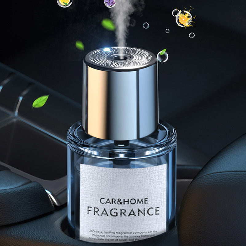 Diffuseur d'huiles essentielles pour voiture à ultrasons avec 5 vitesses et fonction d'arrêt/redémarrage automatique