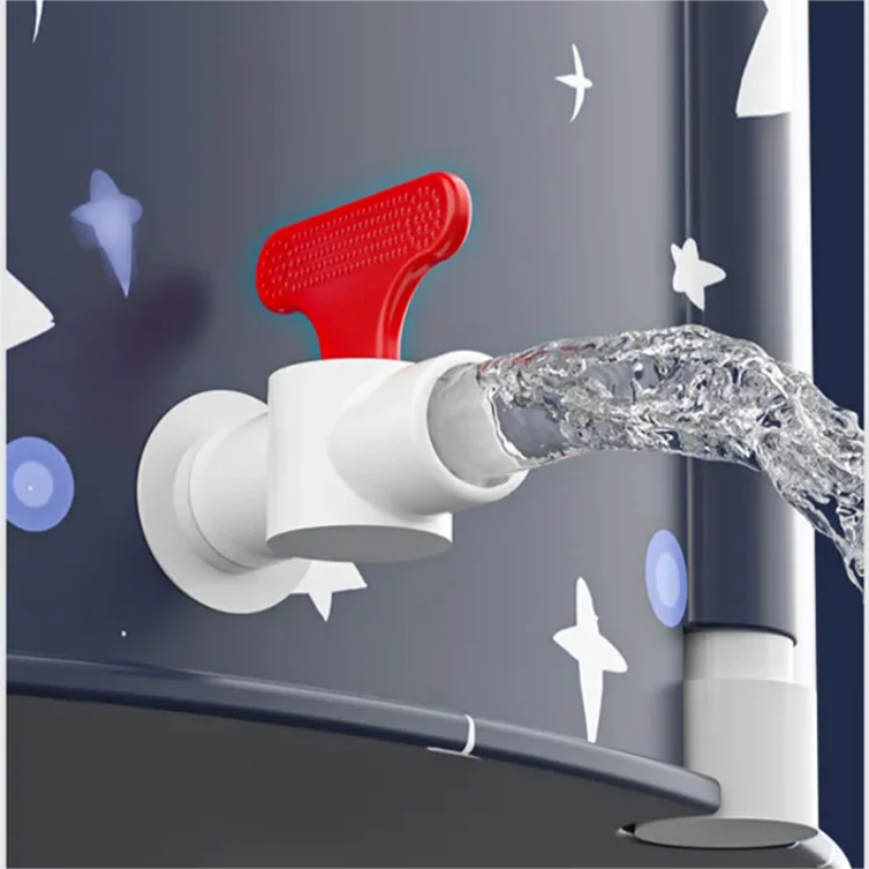 Cadeau Réconfortant - Baignoire Chauffante Pliable pour la Maison,```