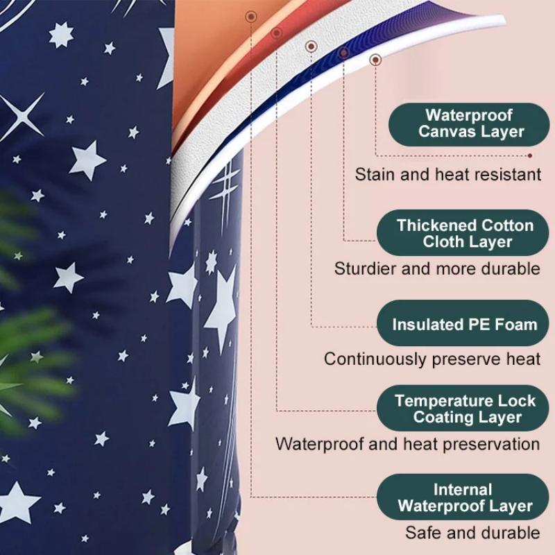 Cadeau Réconfortant - Baignoire Chauffante Pliable pour la Maison,```