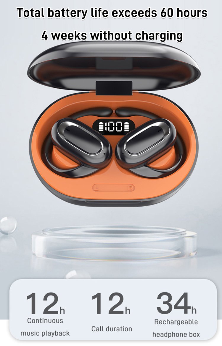 Casque Bluetooth ouvert OWS surround 3D