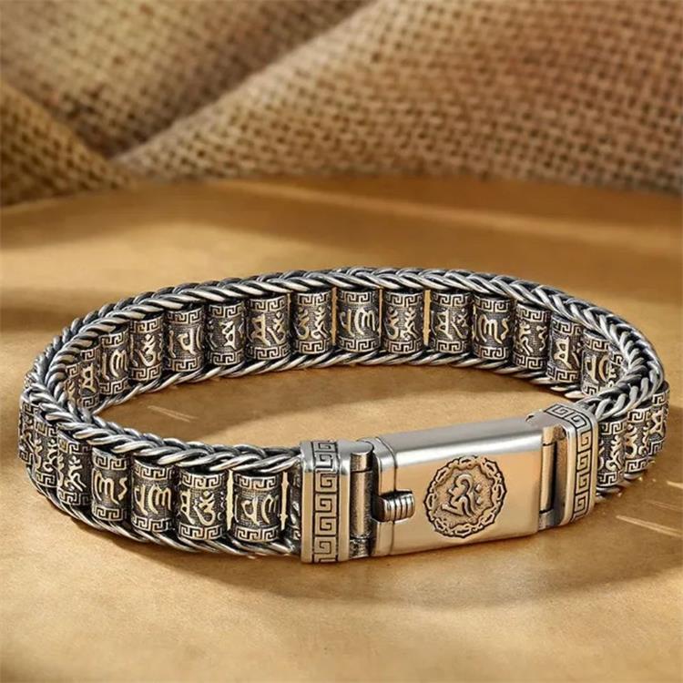50 % de réduction pour la Saint-Valentin Bracelet roue de prière porte-bonheur 50 % de réduction pour la Saint-Valentin Bracelet roue de prière porte-bonheur