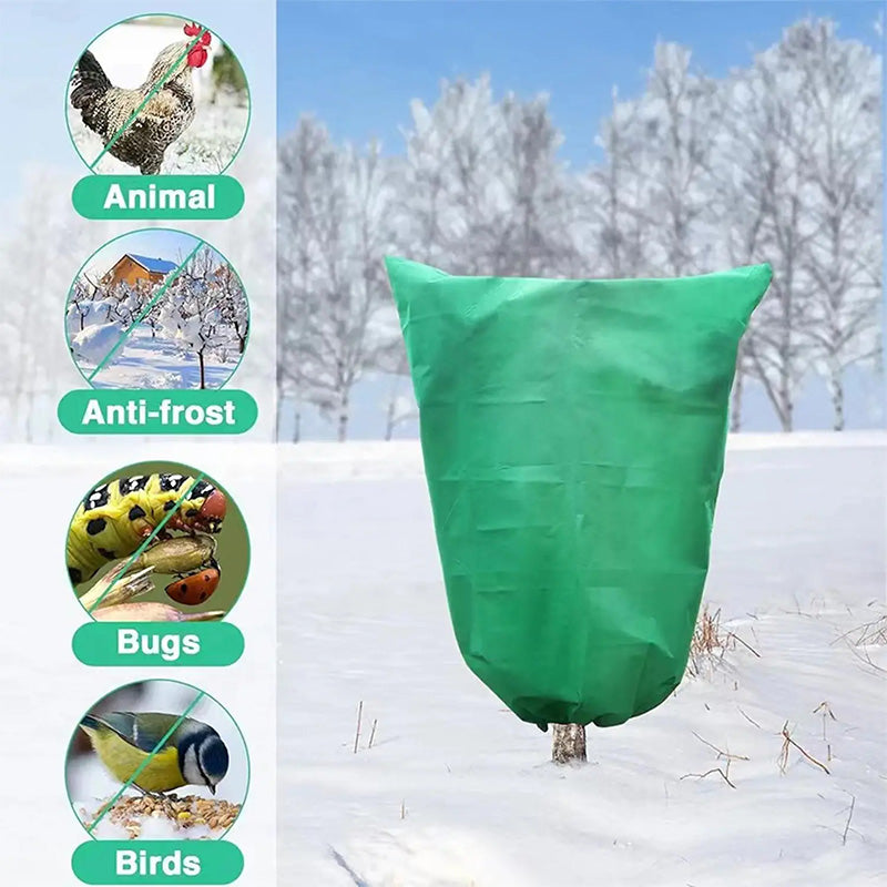 Dernières 5 heures : Grande vente de housses de protection antigel en tissu végétal à cordon épais