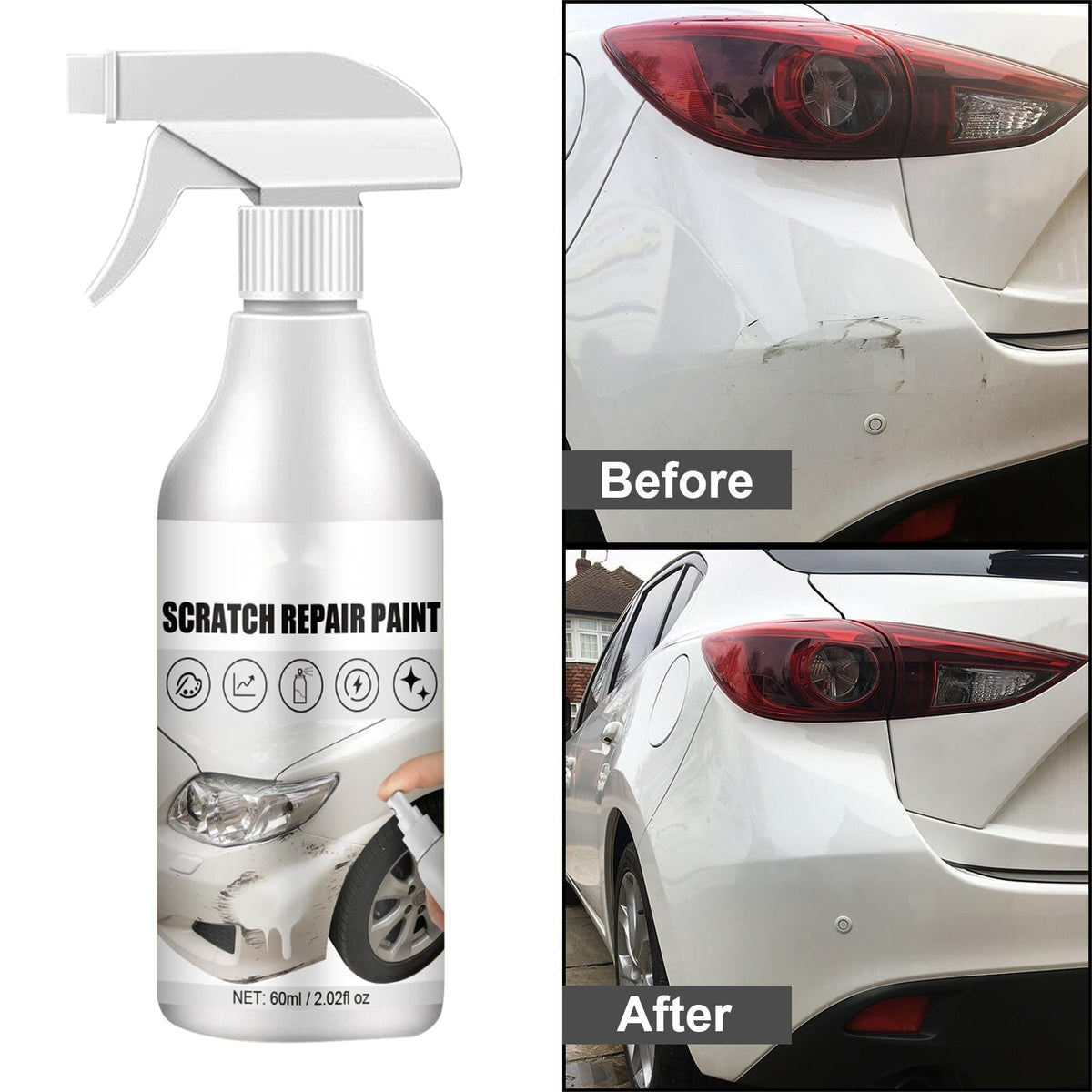 Efface-rayures pour voiture pour réparer les défauts de surface