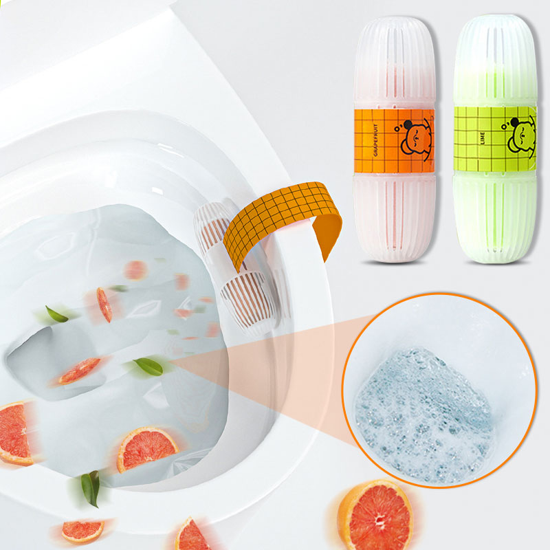 Automatic flush toilet odor-purifying hanging deodorizer