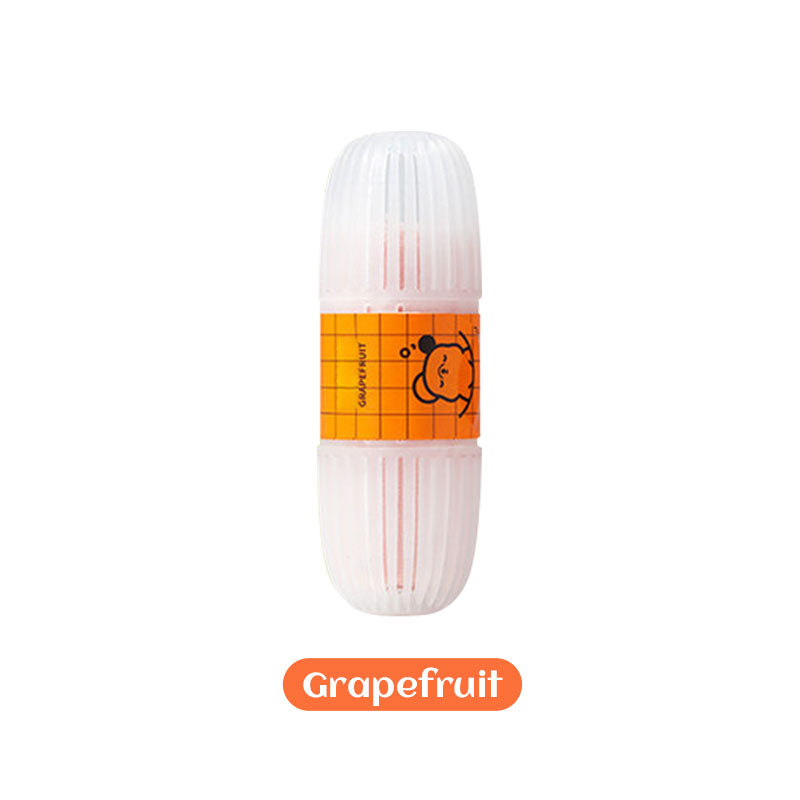 Automatic flush toilet odor-purifying hanging deodorizer