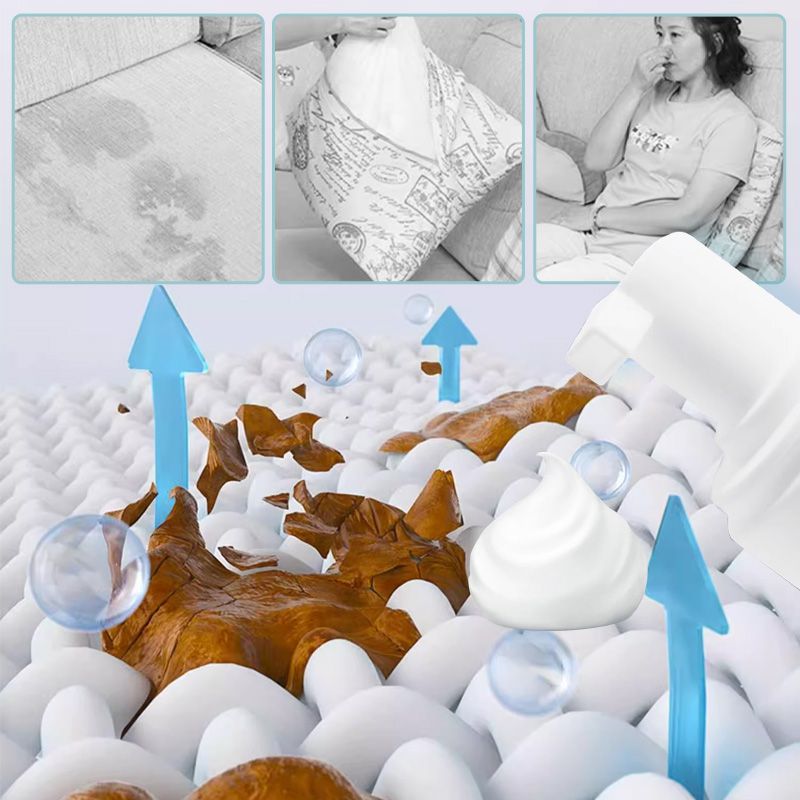 Powerful Foam Cleaner for Fabrics | Easily removes all dirt