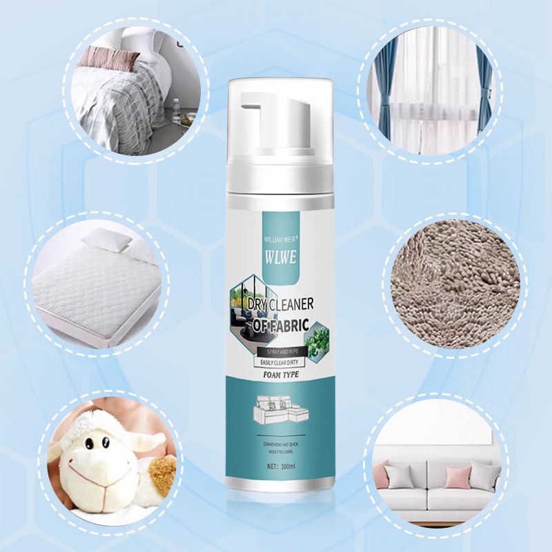 Powerful Foam Cleaner for Fabrics | Easily removes all dirt