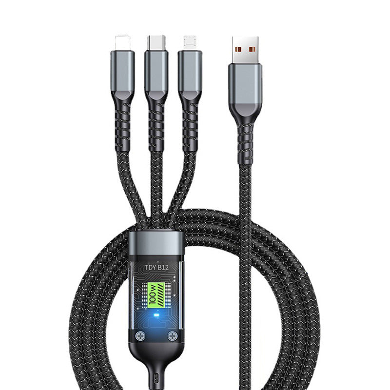 Câble de charge ultra rapide 3-en-1