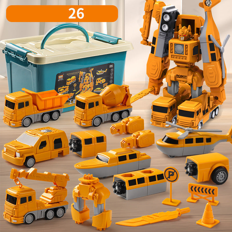 Magnetic Transformation Car Assembly Toys (FREE SHIPPING)