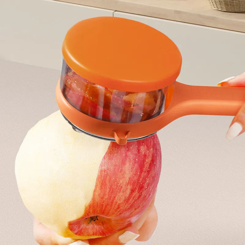 Multi-functional fabric shaver with lint storage compartment