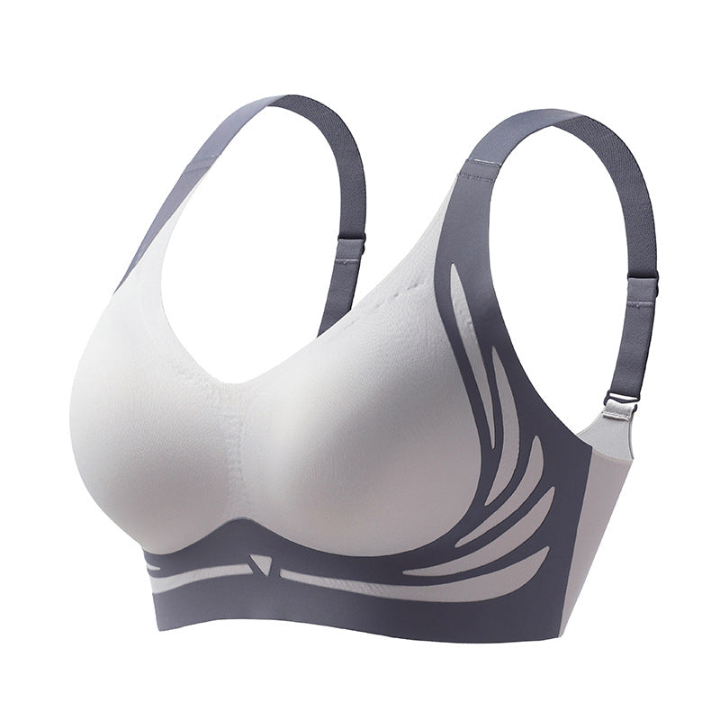 Christmas Non-wired Push-up Anti-sagging and Lifting Bra