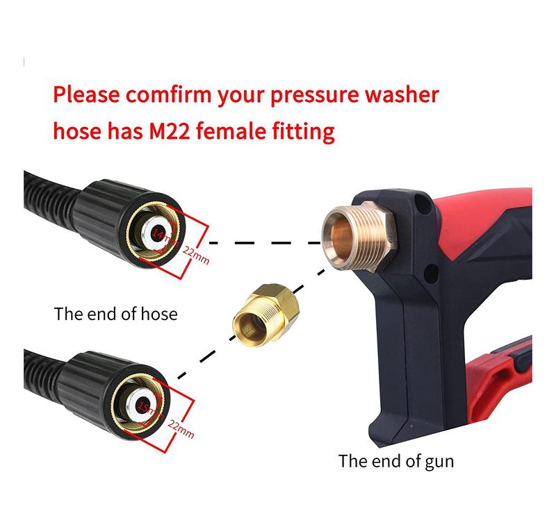 High Pressure Car Cleaning Spray Nozzle Set