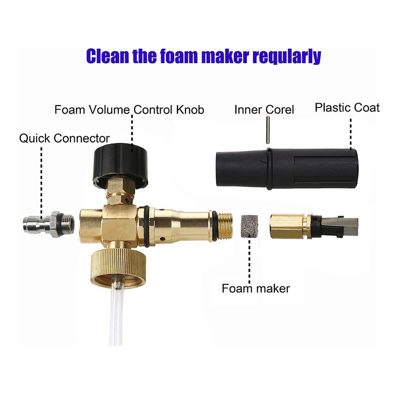 High Pressure Car Cleaning Spray Nozzle Set