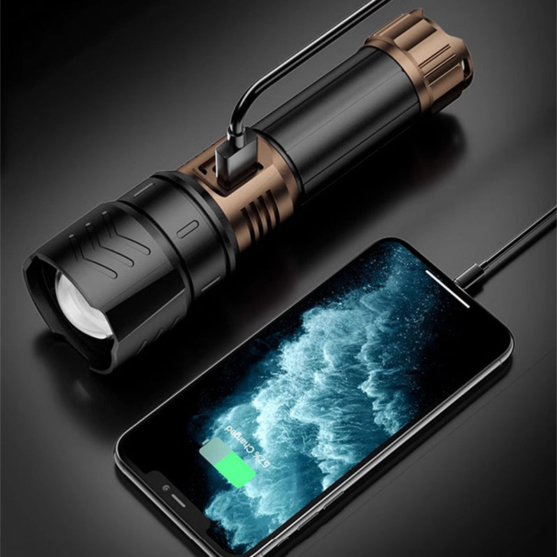Lampe de poche LED haute luminosité et éclairage longue distance, nouvelle mise à niveau 2026