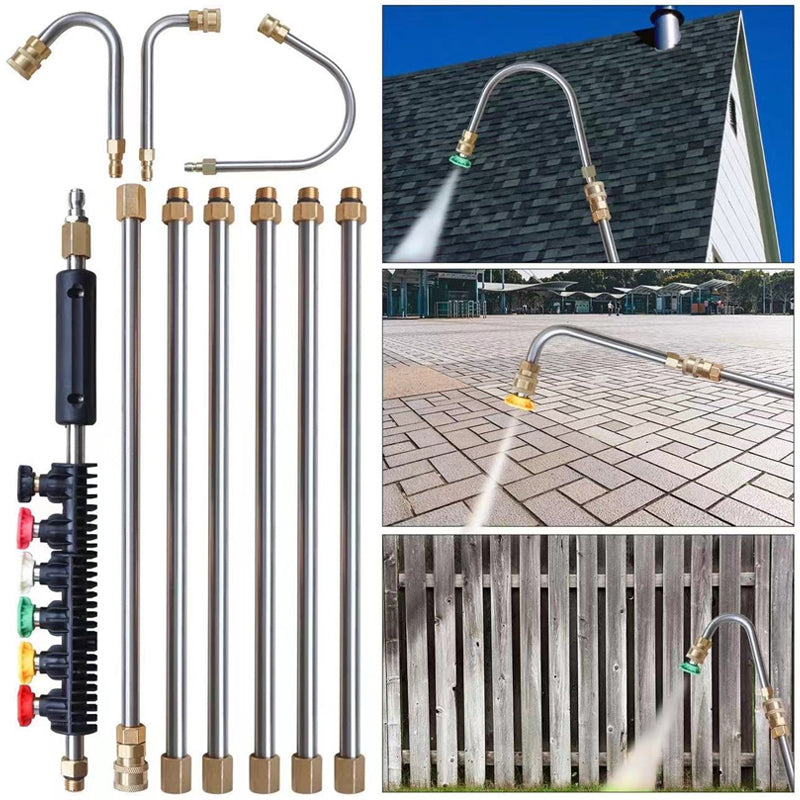 Vente d'été 50 % de réduction pour une durée limitée : Ensemble de baguettes de nettoyage haute pression 4000 PSI