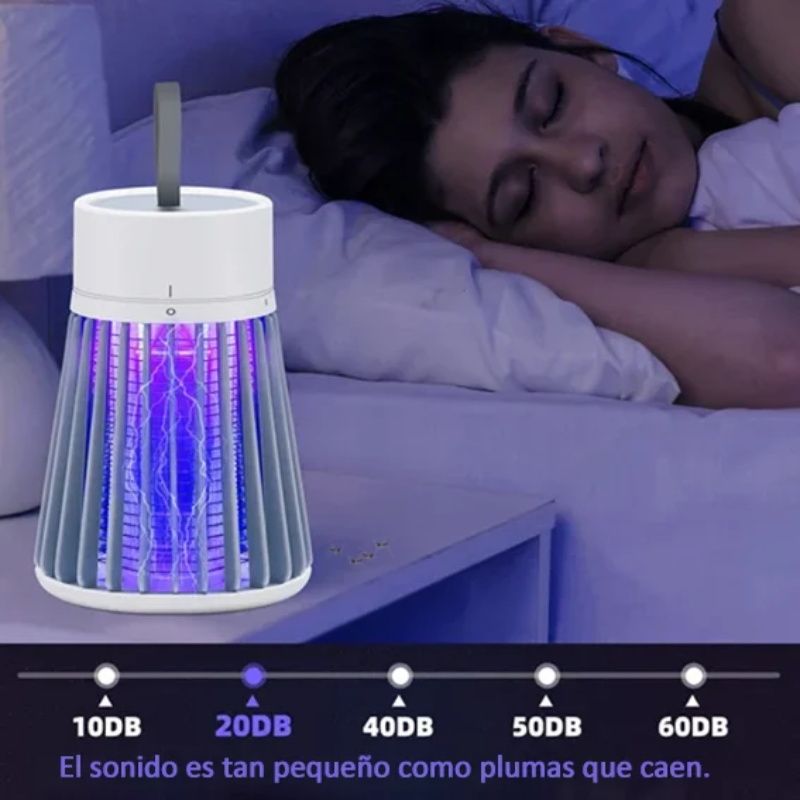 Destructeur d'insectes portable pour l'intérieur et l'extérieur - Piège à mouches et moustiques
