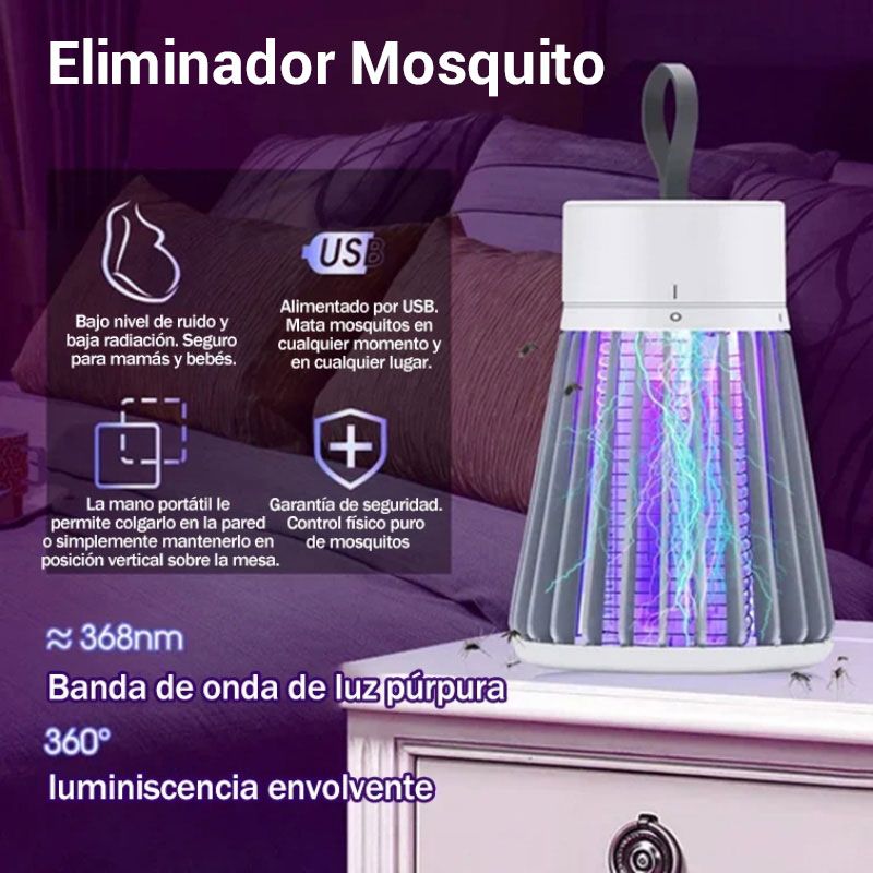 Destructeur d'insectes portable pour l'intérieur et l'extérieur - Piège à mouches et moustiques
