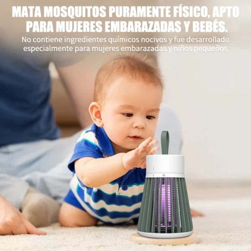 Destructeur d'insectes portable pour l'intérieur et l'extérieur - Piège à mouches et moustiques