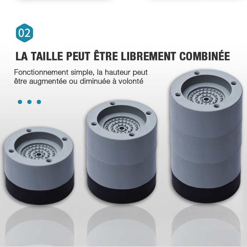 Patins Antidérapants pour Machine à Laver