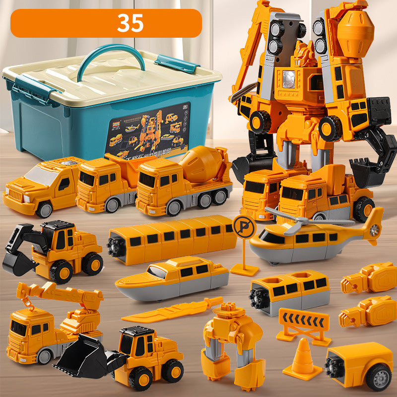 Magnetic Transformation Car Assembly Toys (FREE SHIPPING)
