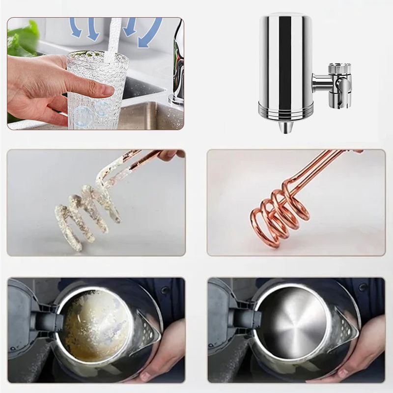 Purificateur d'eau à installer sur robinet pour boisson directe