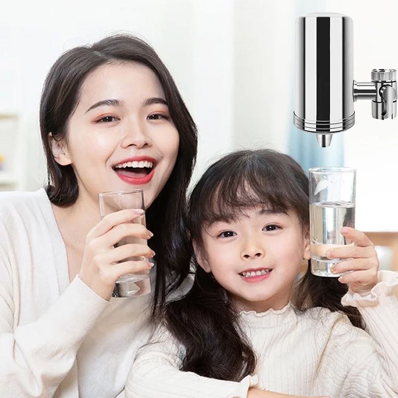 Purificateur d'eau à installer sur robinet pour boisson directe