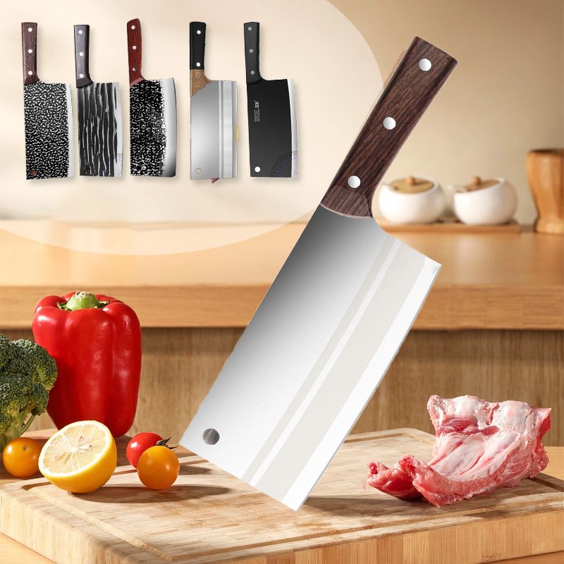 Couteau de cuisine forgé en acier inoxydable haute résistance
