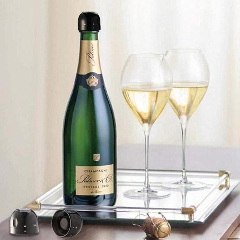 Bouchons hermétiques en silicone pour vin, bière et champagne. Conservation longue durée, s'adaptent à tous les goulots, gardez vos bouteilles entamées aussi fraîches qu'à l'ouverture.