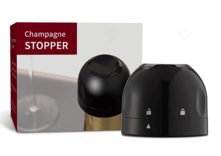 Bouchons hermétiques en silicone pour vin, bière et champagne. Conservation longue durée, s'adaptent à tous les goulots, gardez vos bouteilles entamées aussi fraîches qu'à l'ouverture.