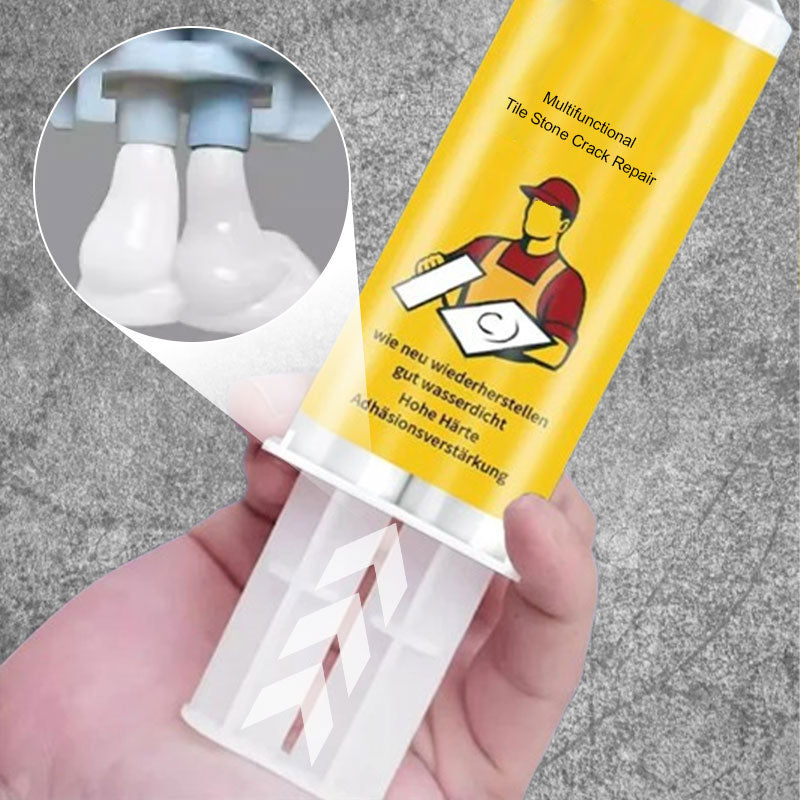 Multifunctional repair kits for cracks in tiles and stones