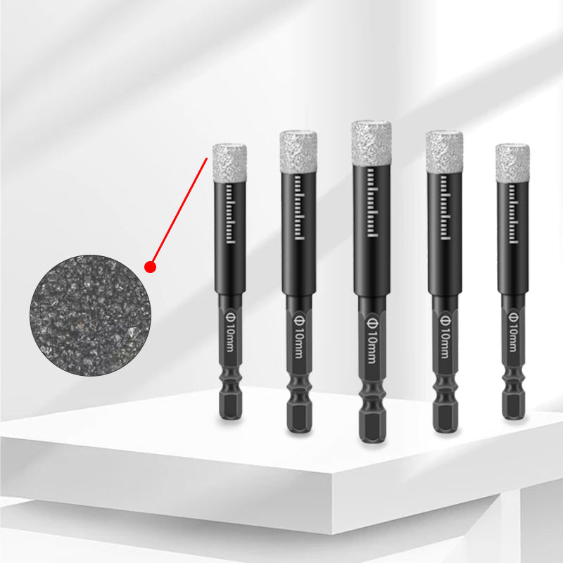 Vente anticipée Black Friday : Foret à tige hexagonale pour marbre/carrelage/pierre