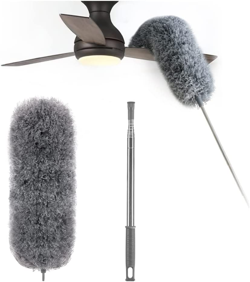 Plumeau incurvé lavable en microfibre et extensible