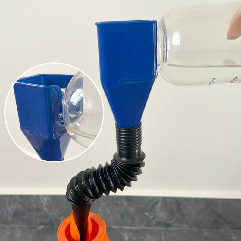 BUY 1, GET 1 FREE Flexible Drain Funnel Handy and versatile
