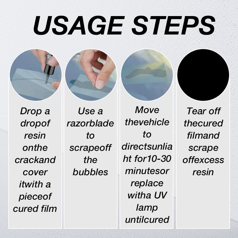 Car Scratch Repair Glue for Glass