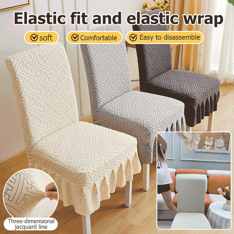 Dining chair cover set
