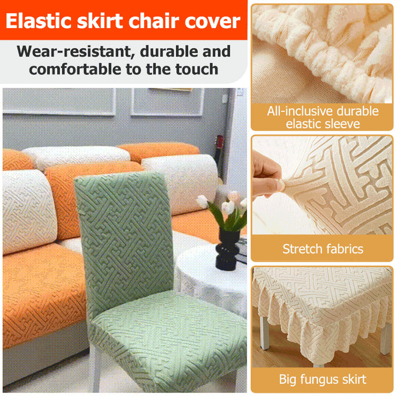 Dining chair cover set