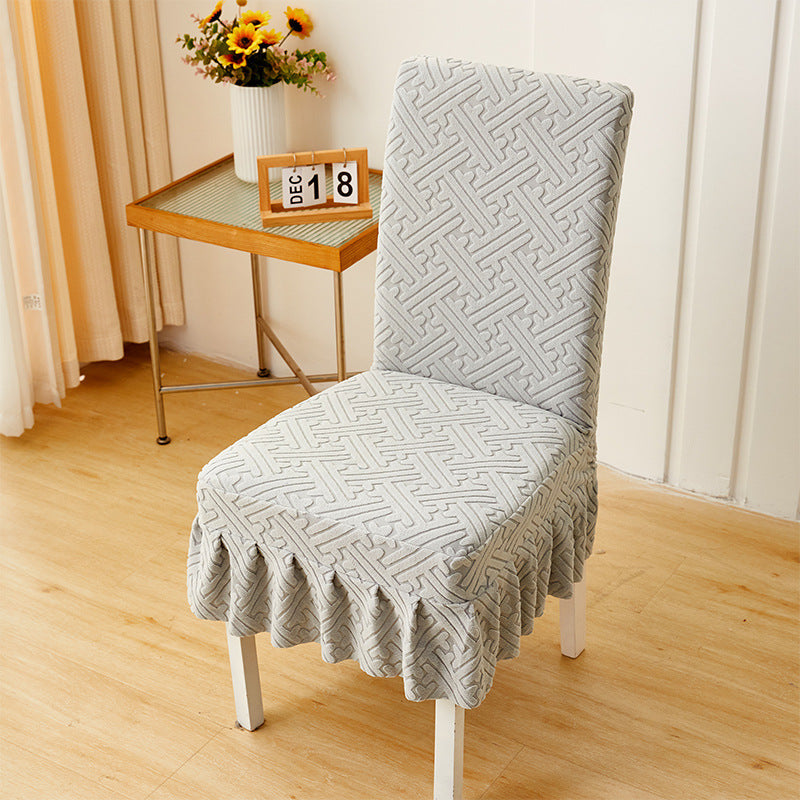 Dining chair cover set